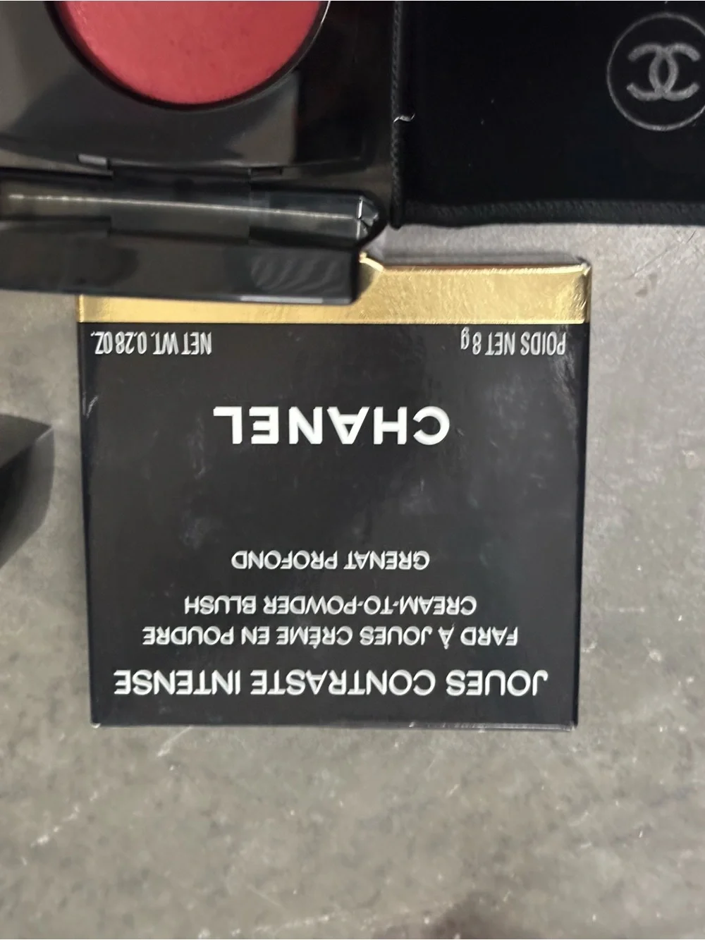 CHANEL Cream-to-Powder Blush & Lip Set in Rich Berry Red